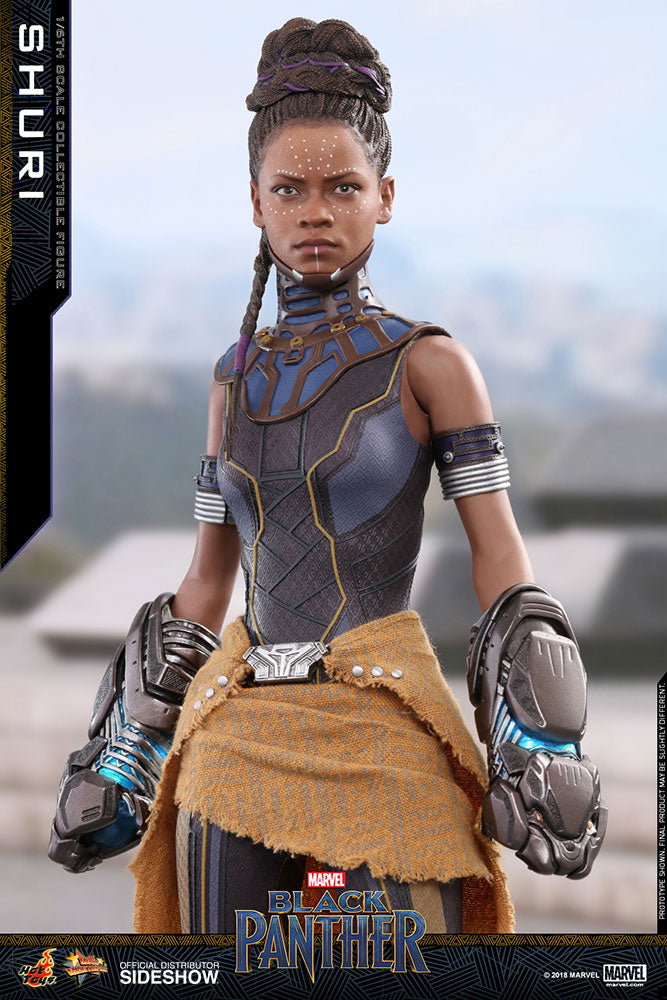 Hot Toys Shuri Black Panther Marvel Movie Masterpiece Series Sixth Scale Figure - Collectors Row Inc.