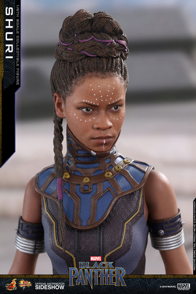 Hot Toys Shuri Black Panther Marvel Movie Masterpiece Series Sixth Scale Figure - Collectors Row Inc.