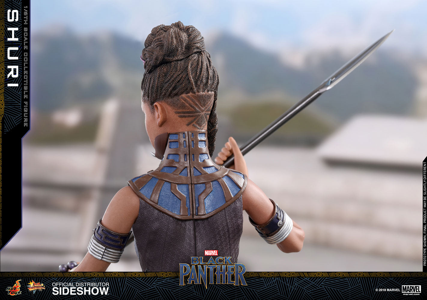 Hot Toys Shuri Black Panther Marvel Movie Masterpiece Series Sixth Scale Figure - Collectors Row Inc.