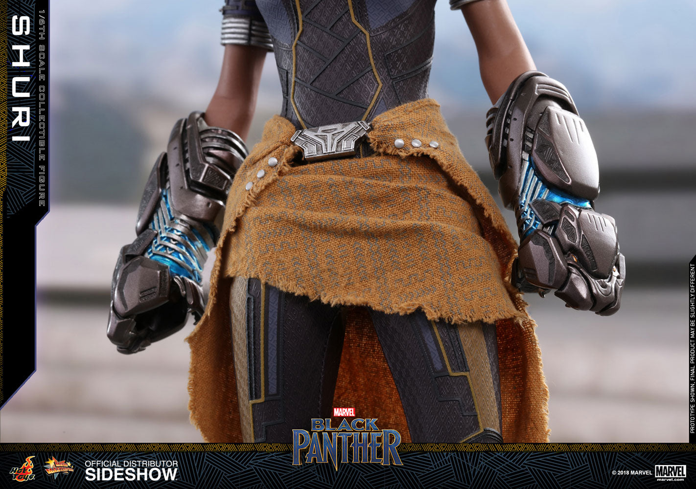 Hot Toys Shuri Black Panther Marvel Movie Masterpiece Series Sixth Scale Figure - Collectors Row Inc.