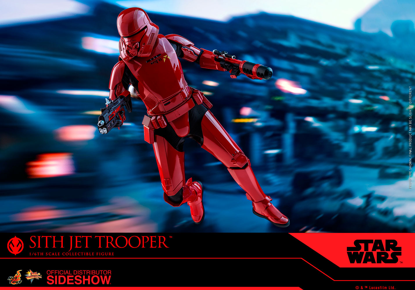 Sith Jet Trooper The Rise of Skywalker Sixth Scale Figure - Collectors Row Inc.