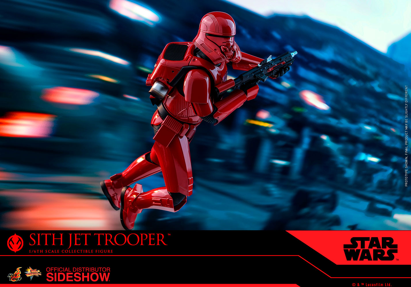 Sith Jet Trooper The Rise of Skywalker Sixth Scale Figure - Collectors Row Inc.
