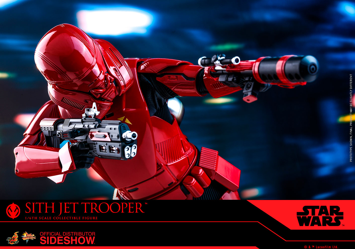 Sith Jet Trooper The Rise of Skywalker Sixth Scale Figure - Collectors Row Inc.