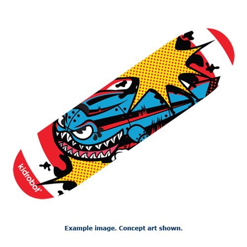 Kidrobot Bomb Skateboard Deck - Collectors Row Inc.