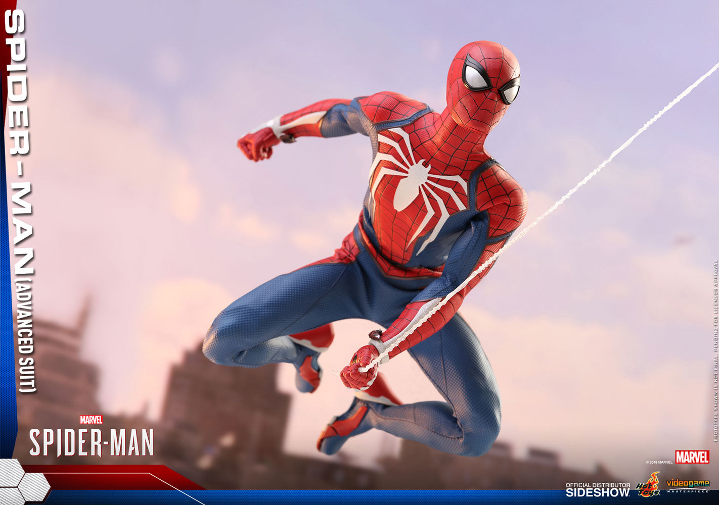 Hot Toys Marvel Spider-Man Advanced Suit 1/6 Figure Video Game Version - Collectors Row Inc.