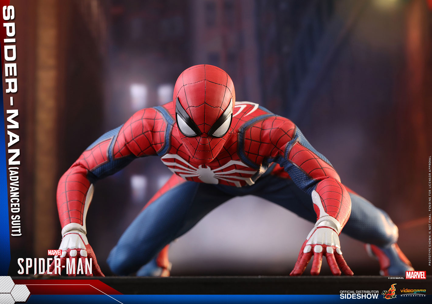 Hot Toys Marvel Spider-Man Advanced Suit 1/6 Figure Video Game Version - Collectors Row Inc.