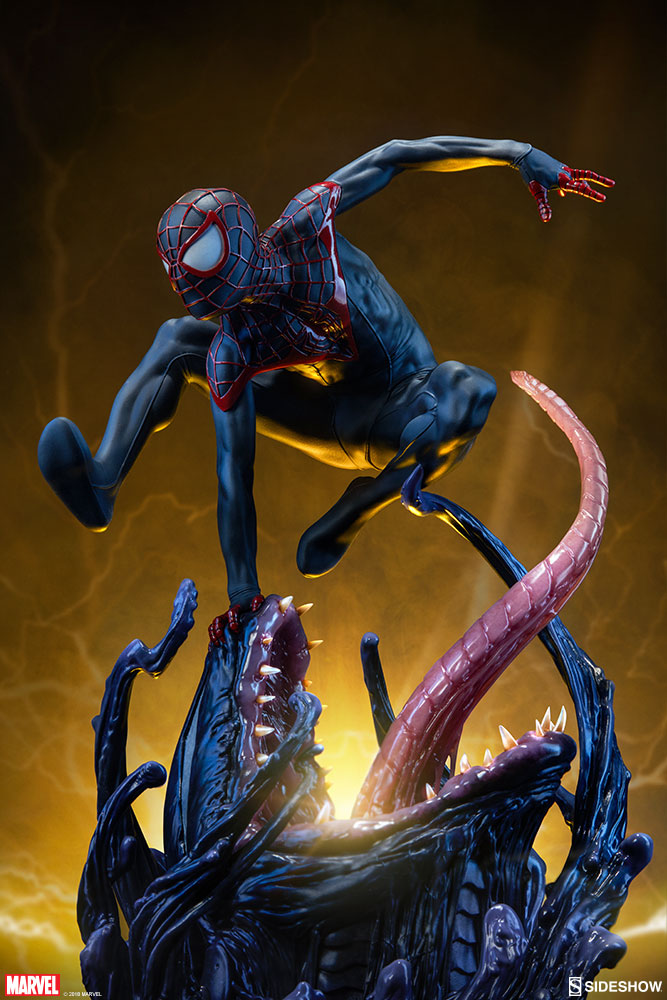 Spider-Man Miles Morales Premium Format Figure Statue - Collectors Row Inc.