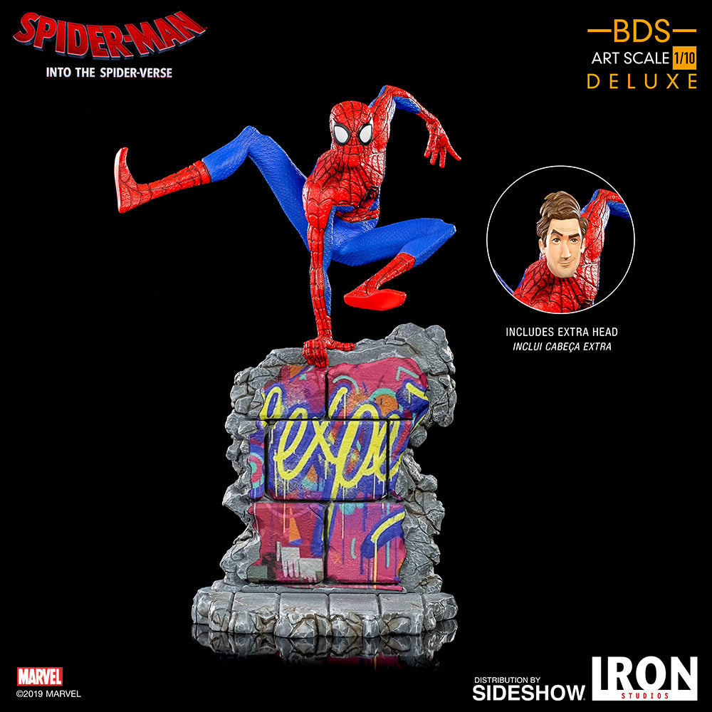 Into the Spider-verse Spider-Man Peter B Parker 1/10th Scale Statue