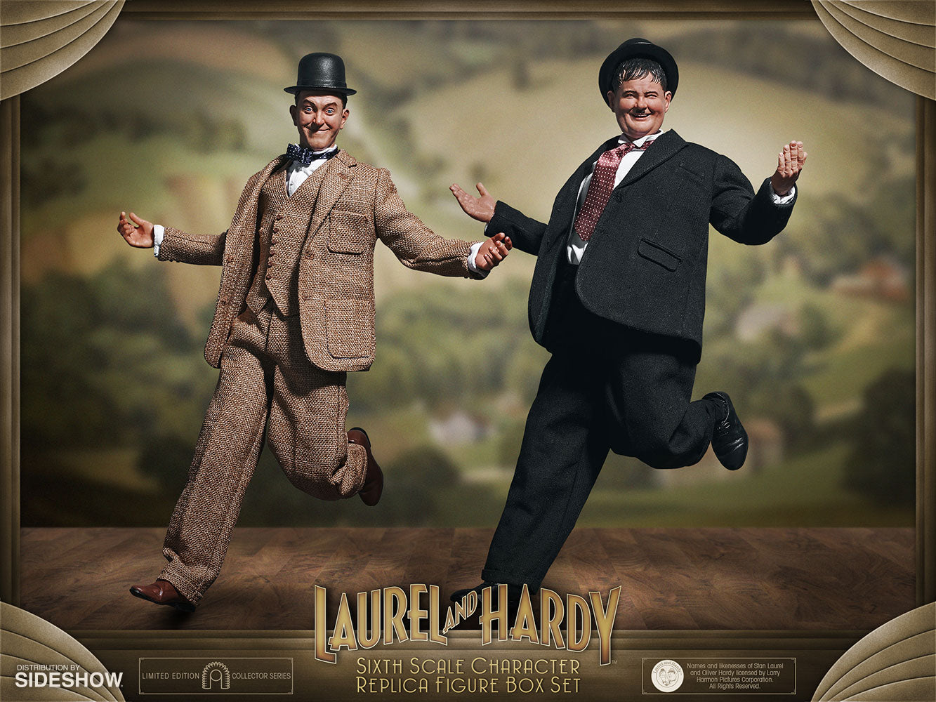 Stan Laurel and Oliver Hardy (Classic Suits) Box Set by BIG Chief