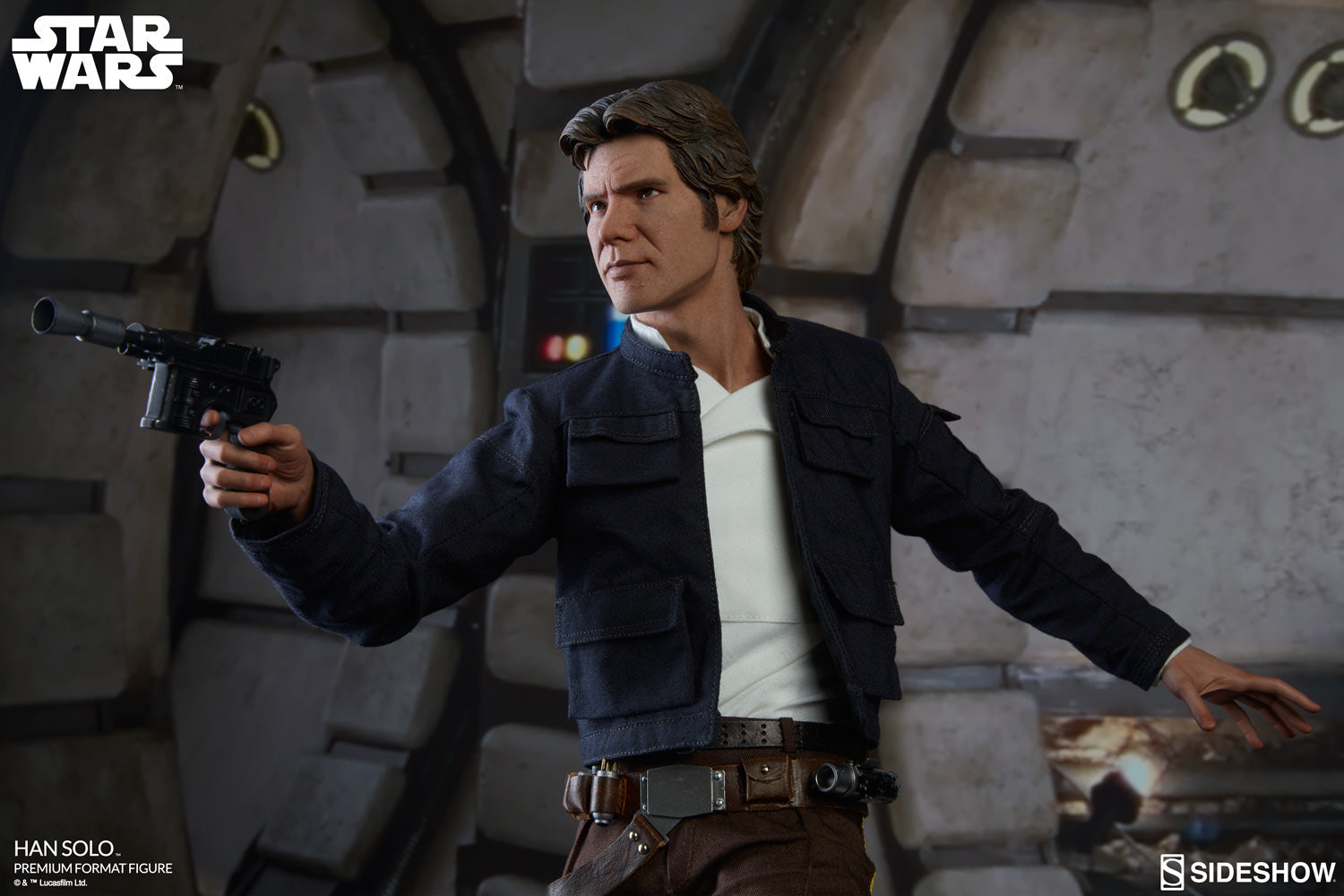 Han Solo Statue Premium Format Figure - Collectors Row Inc.