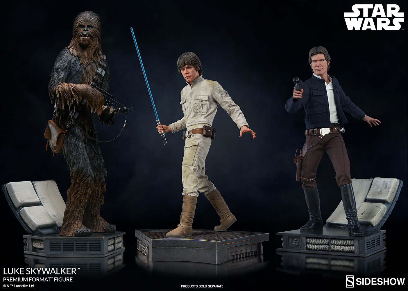 Sideshow Star Wars Luke Skywalker Bespin Premium Format Statue - Collectors Row Inc.