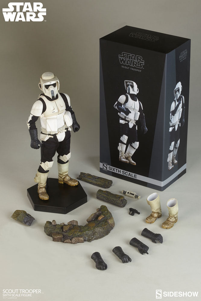 Sideshow Collectibles Star Wars Scout Trooper Sixth Scale Figure - Collectors Row Inc.