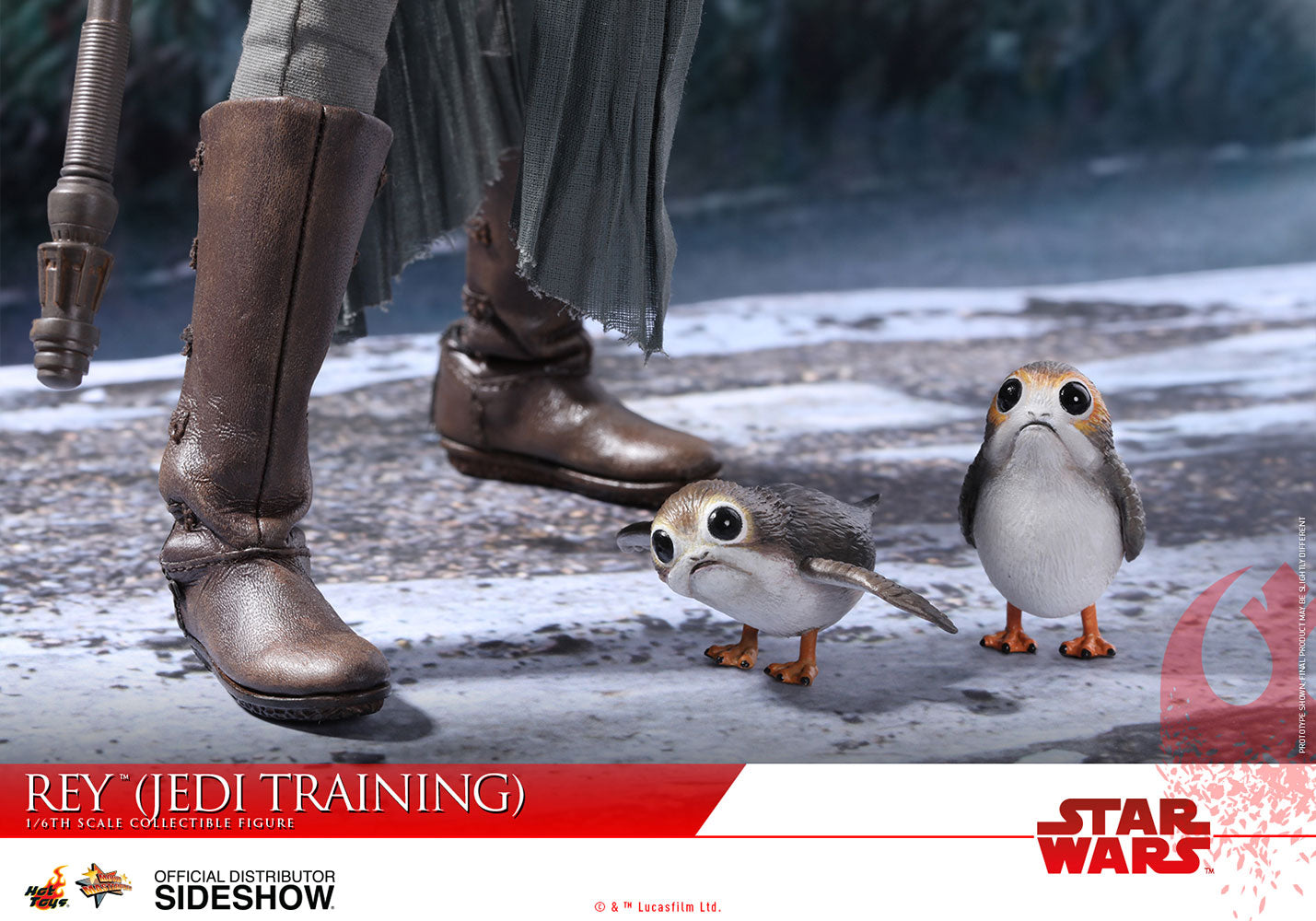 Hot Toys Rey Jedi Training Star Wars: The Last Jedi - Movie Masterpiece Series - Sixth Scale Figure - Collectors Row Inc.