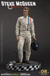 Steve McQueen Statue King of Cool Infinite Statue Le Mans Racing Maquette - Collectors Row Inc.