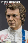 Steve McQueen Statue King of Cool Infinite Statue Le Mans Racing Maquette - Collectors Row Inc.