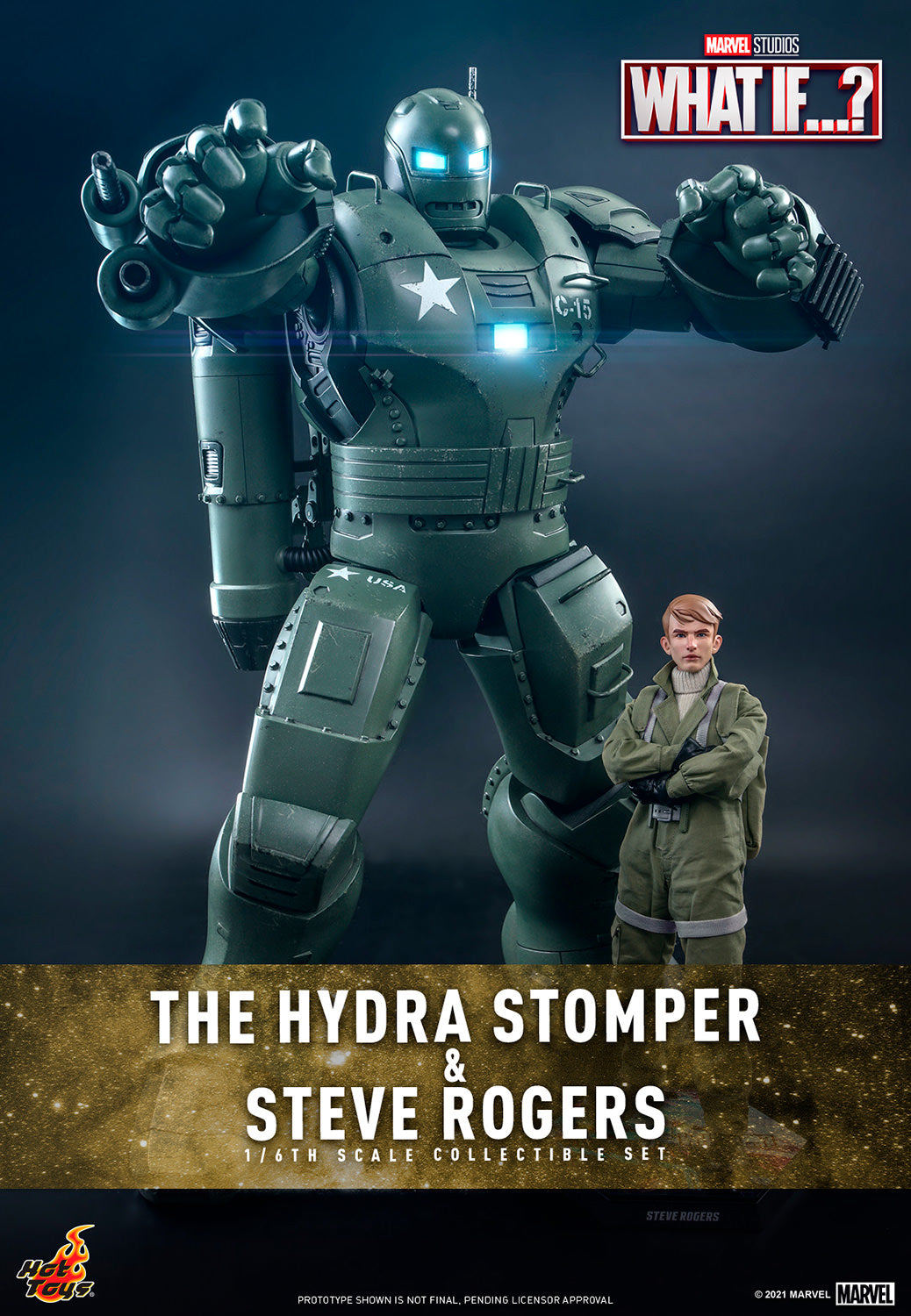 Steve Rogers and The Hydra Stomper Sixth Scale Figure Set