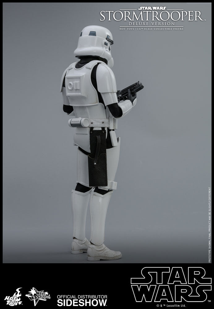 Hot Toys Star Wars Classic Stormtrooper Deluxe Version Movie Masterpiece Series - Sixth Scale Figure - Collectors Row Inc.