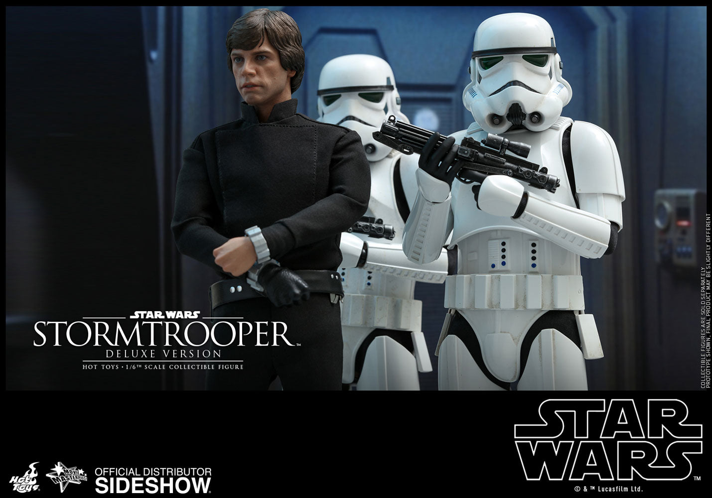 Hot Toys Star Wars Classic Stormtrooper Deluxe Version Movie Masterpiece Series - Sixth Scale Figure - Collectors Row Inc.
