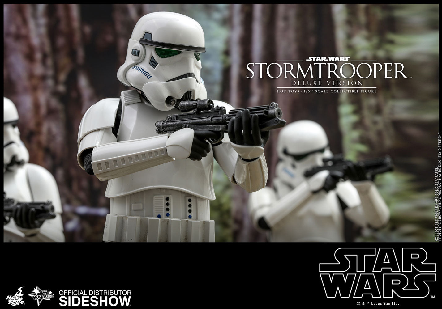 Hot Toys Star Wars Classic Stormtrooper Deluxe Version Movie Masterpiece Series - Sixth Scale Figure - Collectors Row Inc.