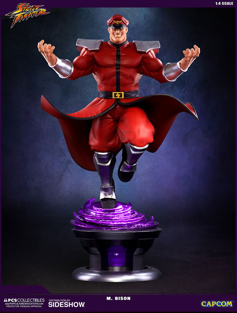 PCS M. Bison-Street Fighter V - Statue by Pop Culture Shock - Collectors Row Inc.