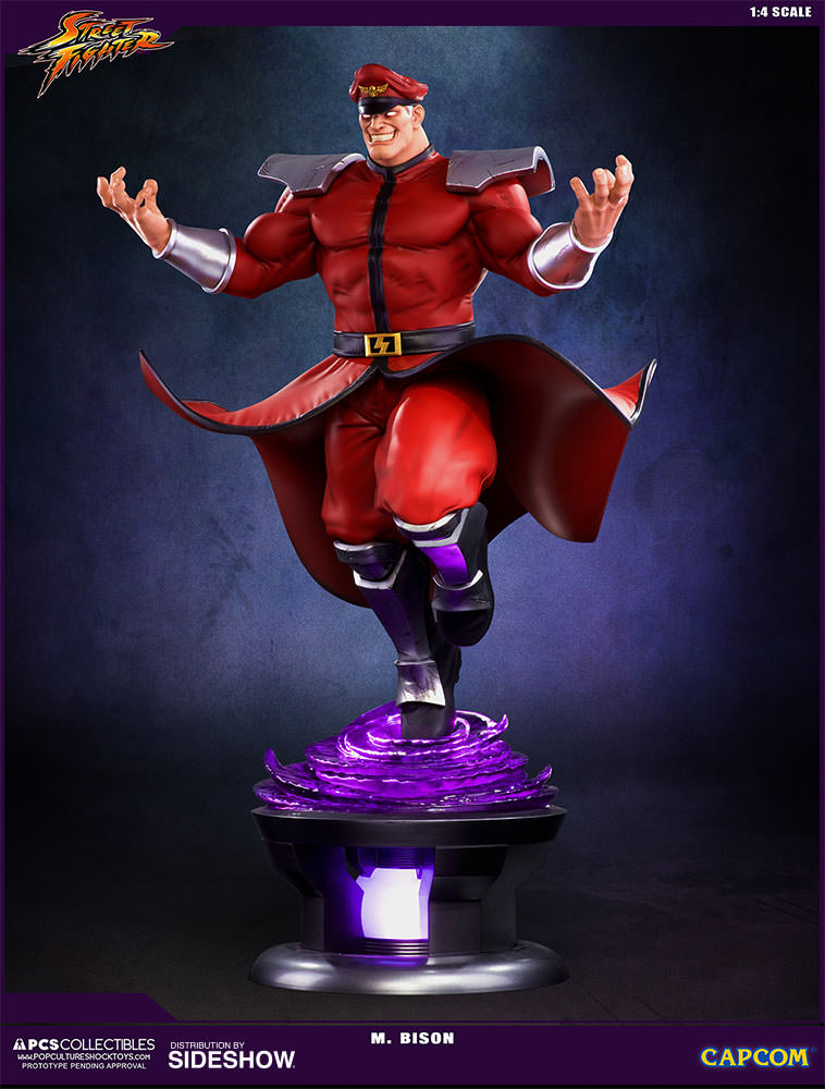 PCS M. Bison-Street Fighter V - Statue by Pop Culture Shock - Collectors Row Inc.