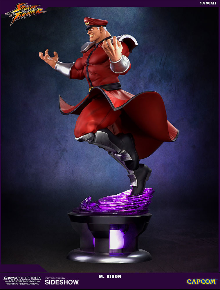 PCS M. Bison-Street Fighter V - Statue by Pop Culture Shock - Collectors Row Inc.