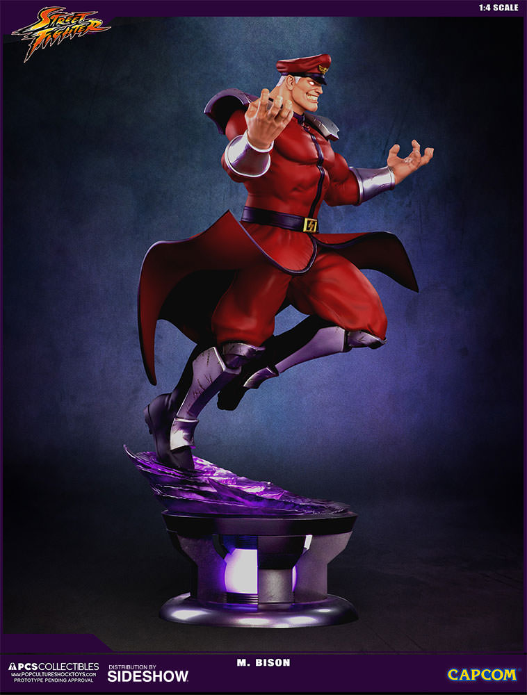 PCS M. Bison-Street Fighter V - Statue by Pop Culture Shock - Collectors Row Inc.