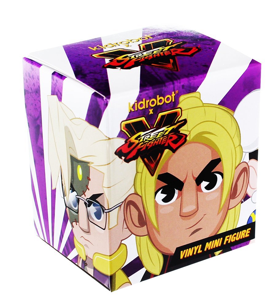 Kidrobot 1 Random Blind Box Street Fighter V Mini Vinyl Toy Figure - Collectors Row Inc.