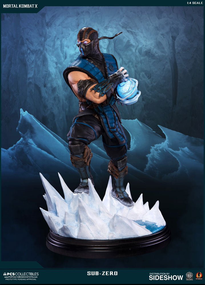 PCS Mortal Kombat Sub Zero 1/4 Statue by Pop Culture Shock - Collectors Row Inc.