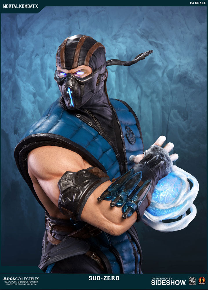 PCS Mortal Kombat Sub Zero 1/4 Statue by Pop Culture Shock - Collectors Row Inc.
