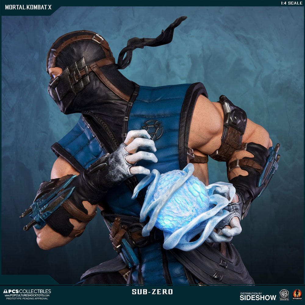 PCS Mortal Kombat Sub Zero 1/4 Statue by Pop Culture Shock - Collectors Row Inc.