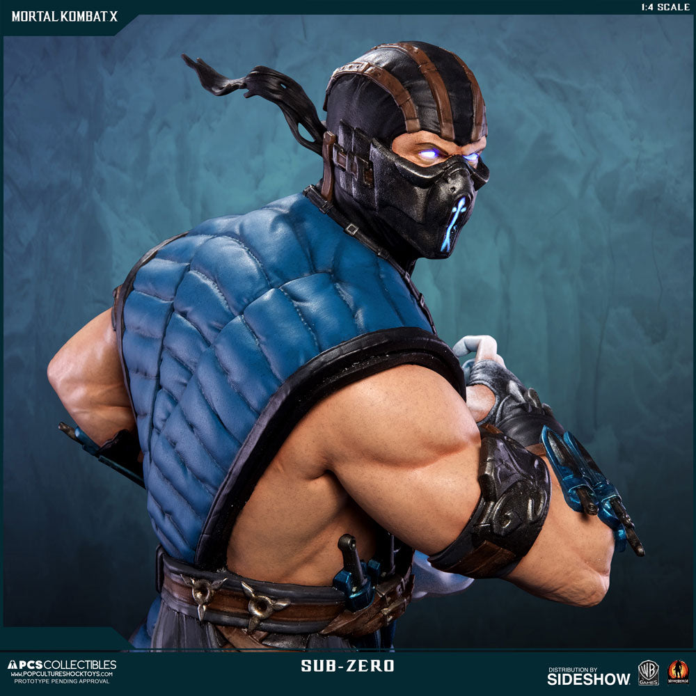 PCS Mortal Kombat Sub Zero 1/4 Statue by Pop Culture Shock - Collectors Row Inc.