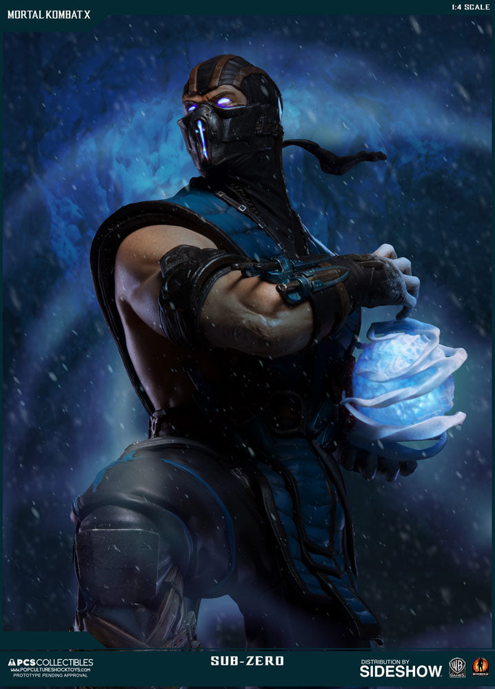 PCS Mortal Kombat Sub Zero 1/4 Statue by Pop Culture Shock - Collectors Row Inc.