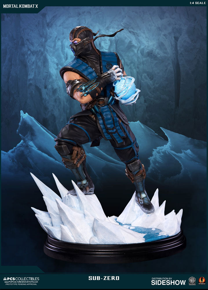 PCS Mortal Kombat Sub Zero 1/4 Statue by Pop Culture Shock - Collectors Row Inc.