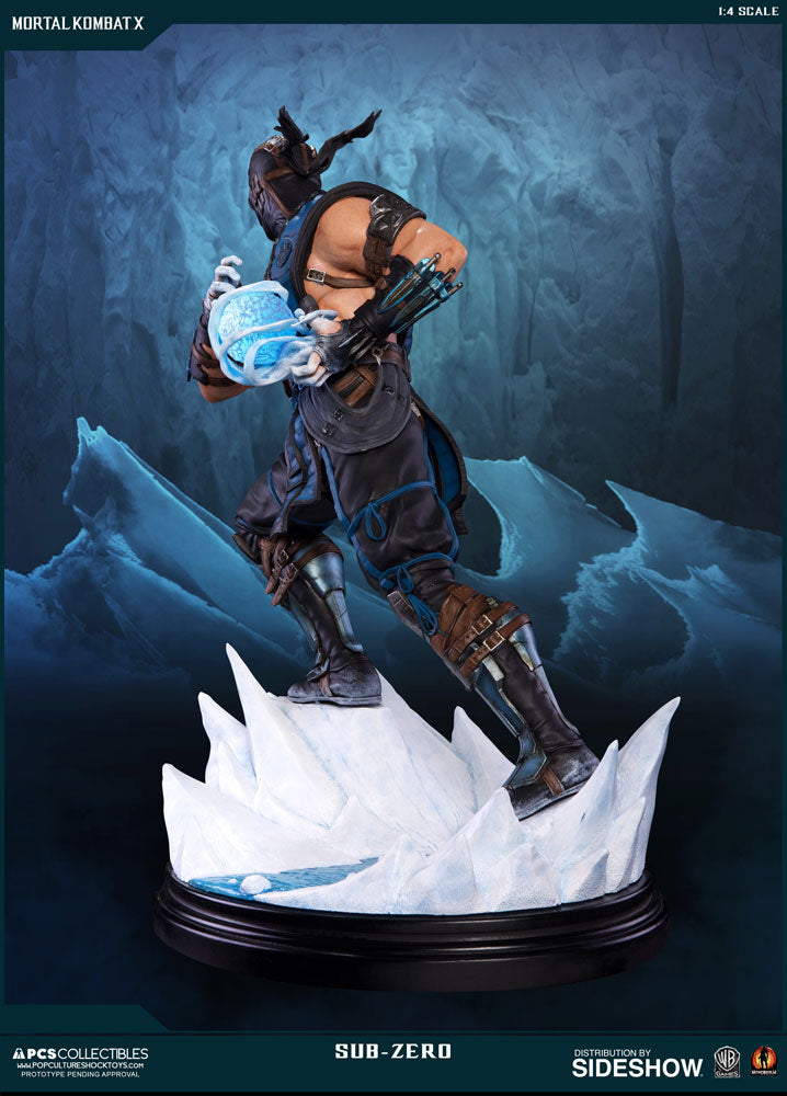 PCS Mortal Kombat Sub Zero 1/4 Statue by Pop Culture Shock - Collectors Row Inc.