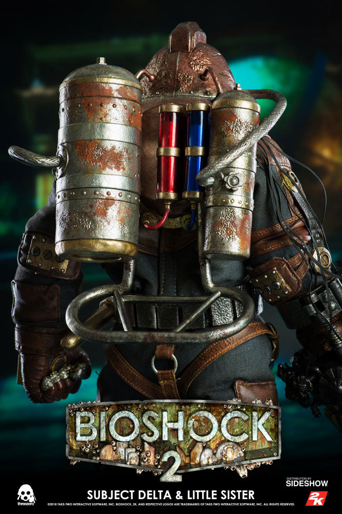 Bioshock Subject Delta and Little Sister Sixth Scale Figure by Threezero - Collectors Row Inc.
