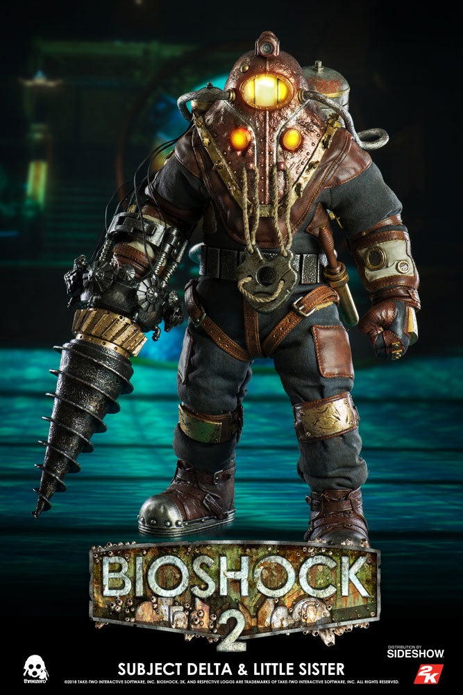 Bioshock Subject Delta and Little Sister Sixth Scale Figure by Threezero - Collectors Row Inc.