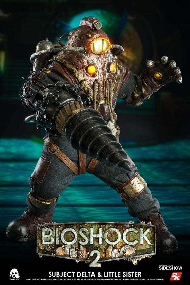 Bioshock Subject Delta and Little Sister Sixth Scale Figure by Threezero - Collectors Row Inc.