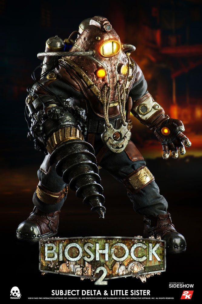Bioshock Subject Delta and Little Sister Sixth Scale Figure by Threezero - Collectors Row Inc.