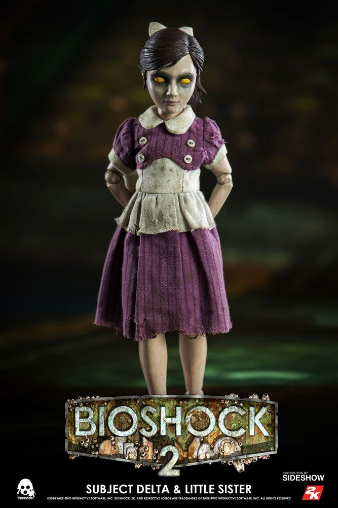 Bioshock Subject Delta and Little Sister Sixth Scale Figure by Threezero - Collectors Row Inc.