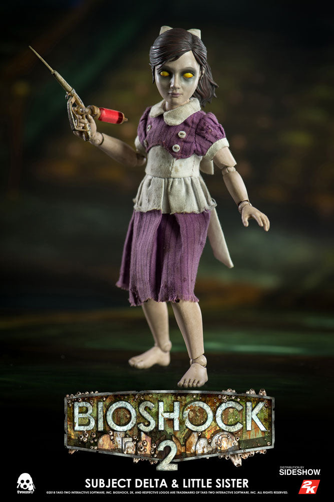 Bioshock Subject Delta and Little Sister Sixth Scale Figure by Threezero - Collectors Row Inc.