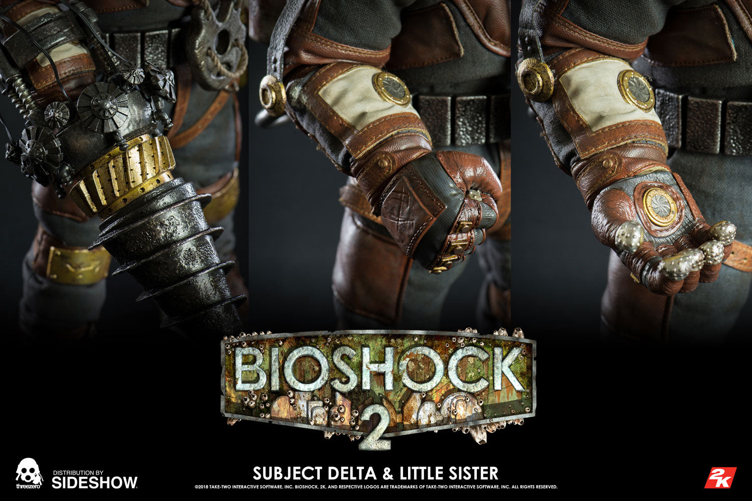 Bioshock Subject Delta and Little Sister Sixth Scale Figure by Threezero - Collectors Row Inc.