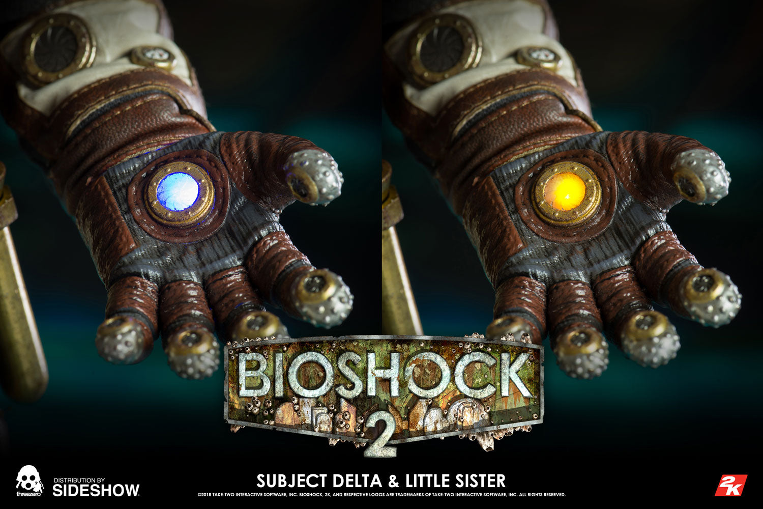 Bioshock Subject Delta and Little Sister Sixth Scale Figure by Threezero - Collectors Row Inc.