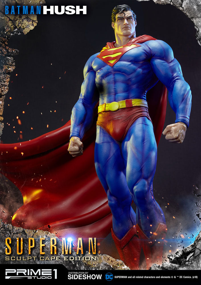 Superman Sculpt Cape Edition Batman Hush Statue by Prime 1 Studio - Collectors Row Inc.