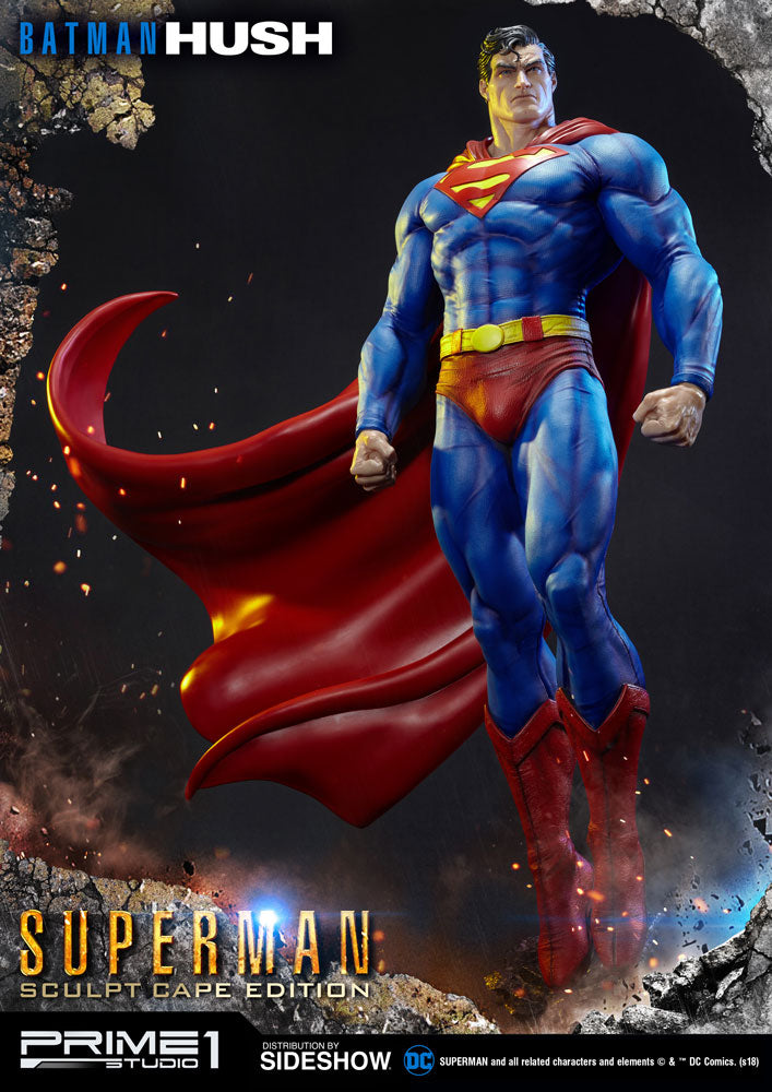 Superman Sculpt Cape Edition Batman Hush Statue by Prime 1 Studio - Collectors Row Inc.
