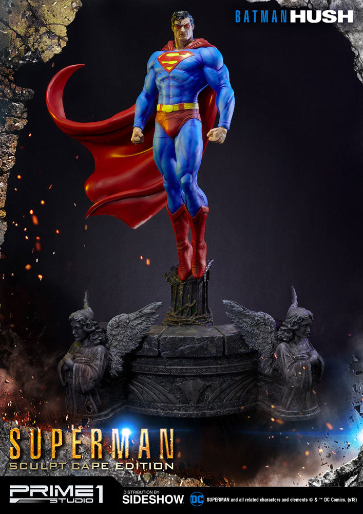 Superman Sculpt Cape Edition Batman Hush Statue by Prime 1 Studio - Collectors Row Inc.