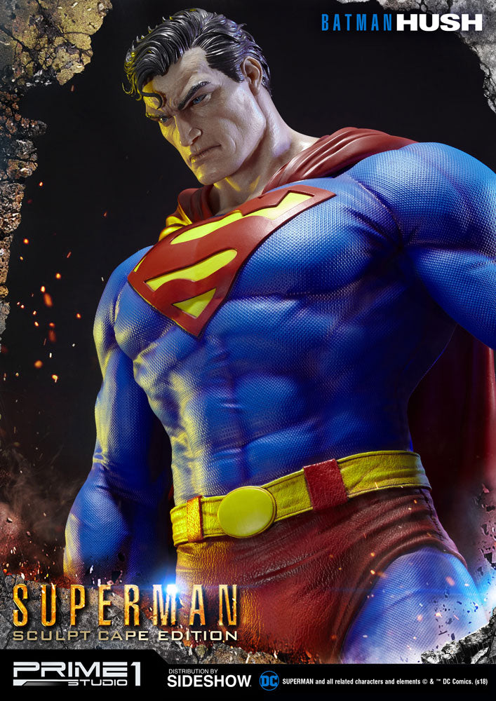 Superman Sculpt Cape Edition Batman Hush Statue by Prime 1 Studio - Collectors Row Inc.