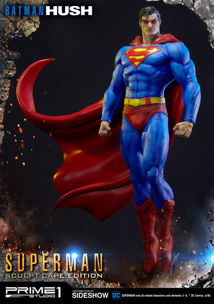 Superman Sculpt Cape Edition Batman Hush Statue by Prime 1 Studio - Collectors Row Inc.