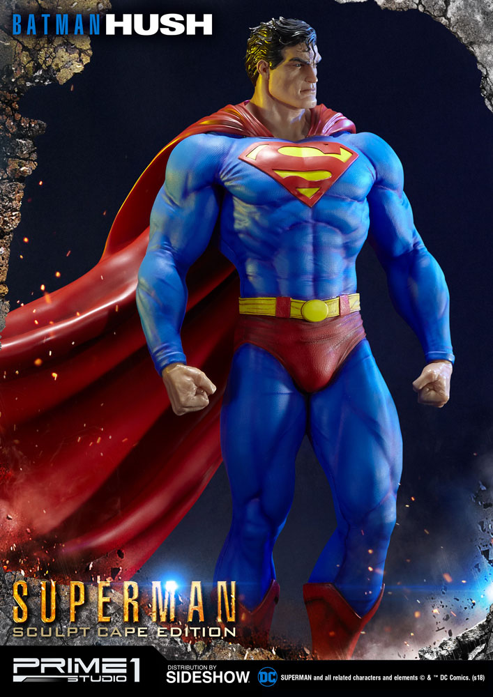 Superman Sculpt Cape Edition Batman Hush Statue by Prime 1 Studio - Collectors Row Inc.