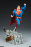 Superman DC Comics Animated Series Collection Man of Steel Statue by Sideshow - Collectors Row Inc.